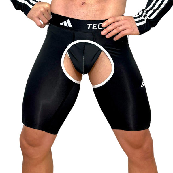 Adidas Tech Fit Black Short Chaps by SNEAKERMASK
