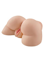 Pipedream Extreme Toyz Bad Girl Vibrating Ass Masturbator with Bullet and Wired Remote Control - Pussy and Butt - Vanilla