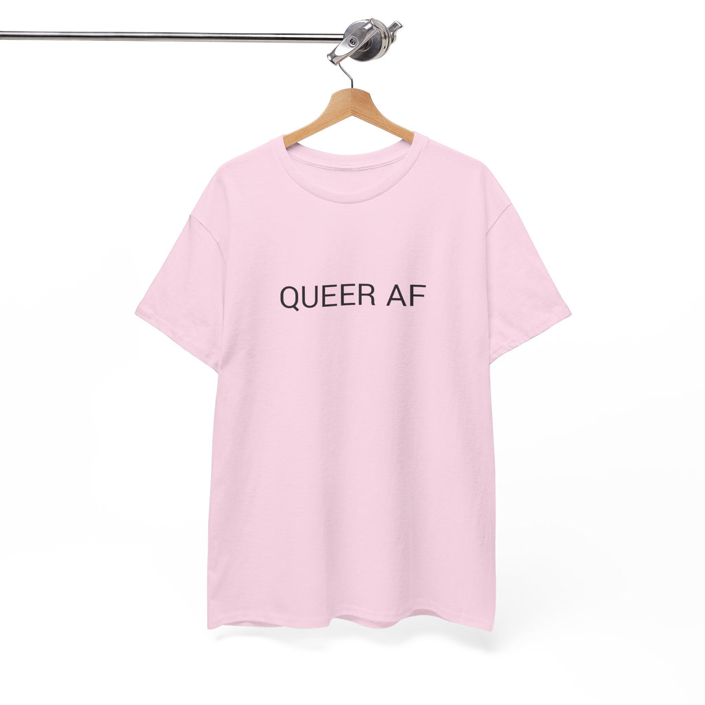 QUEER AF TEE BY CULTUREEDIT AVAILABLE IN 13 COLORS