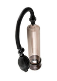 Pump Worx Beginner's Power Pump Advanced Penis Pump - Smoke And Black