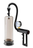 Pump Worx Pistol Grip Power Penis Pump - Clear and Black