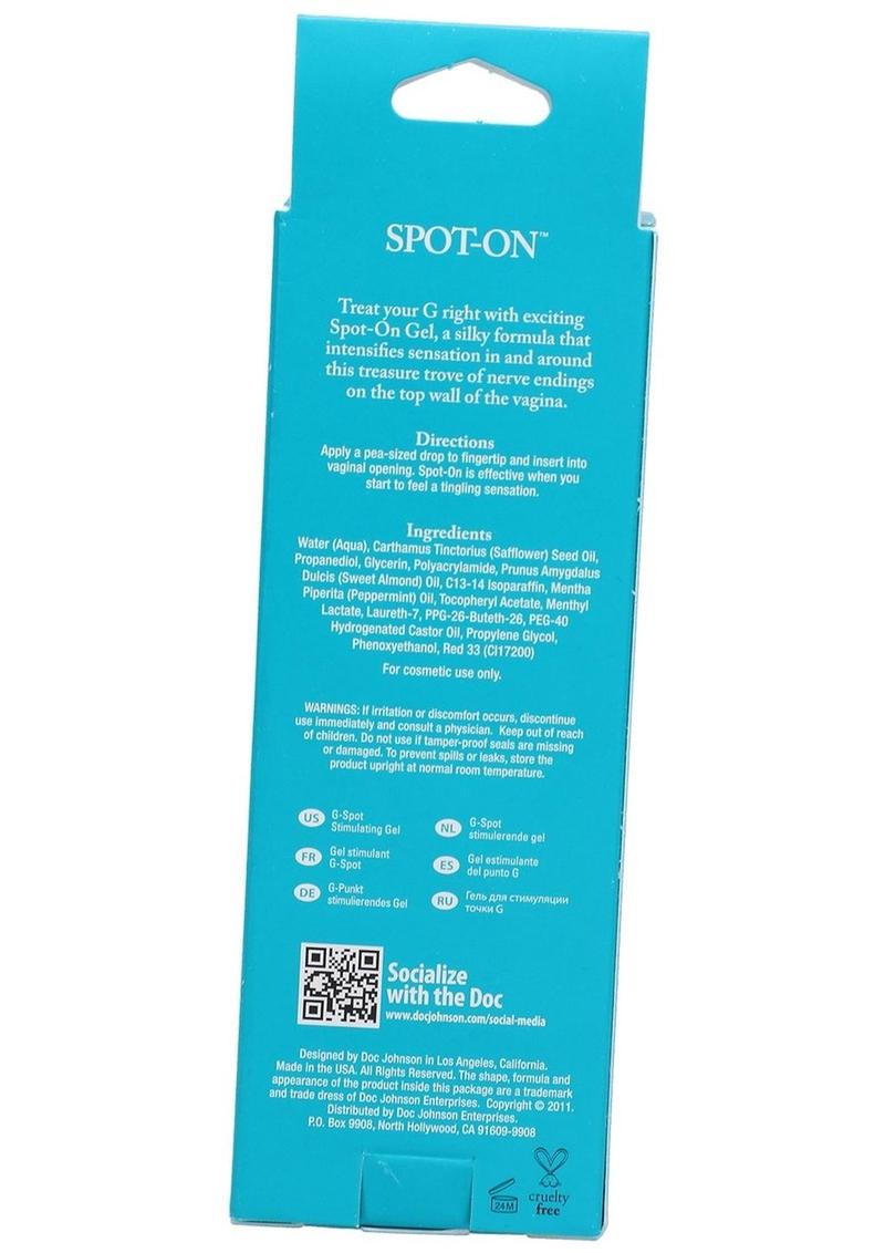 Spot On G Spot Stimulating Gel For Women (boxed) 2oz