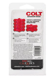 COLT Enhancer Rings Cock Rings - Red