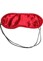 Sex & Mischief Satin Blindfold - Red