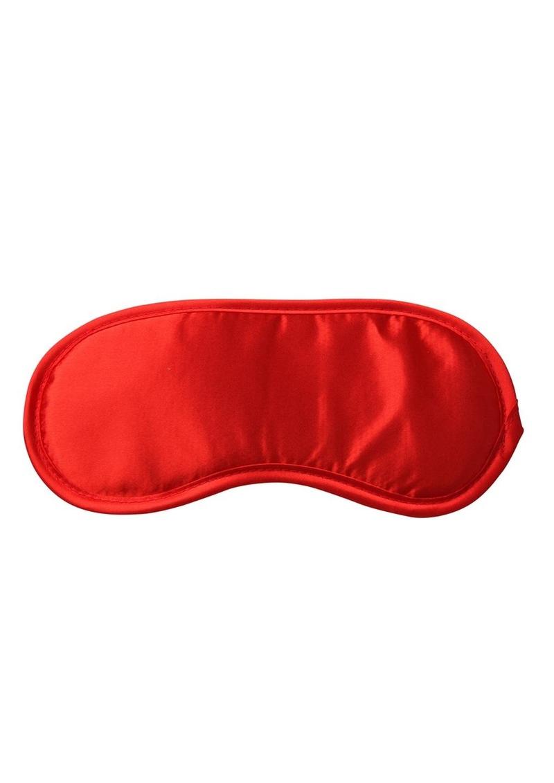 Sex & Mischief Satin Blindfold - Red