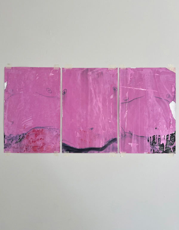 Thomas Cawson, MONSTER!_(TRIPTYCH)_241022, 2024