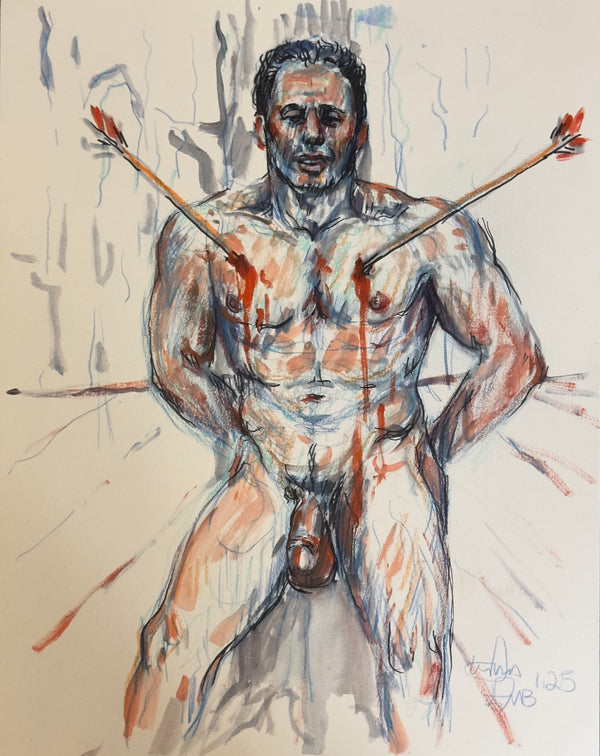 ward lamb, Saint Sebastian, 2025