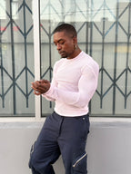 Eckhaus Latta Spiral Longsleeve Pheony