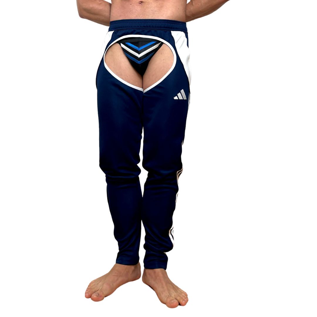 Adidas Sport Dark Blue Chaps By SNEAKERMASK