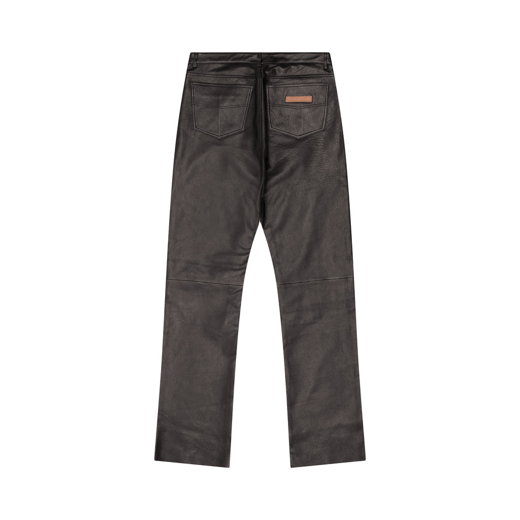 THE LEATHER FIVE POCKET JEAN by GYMNASIUM
