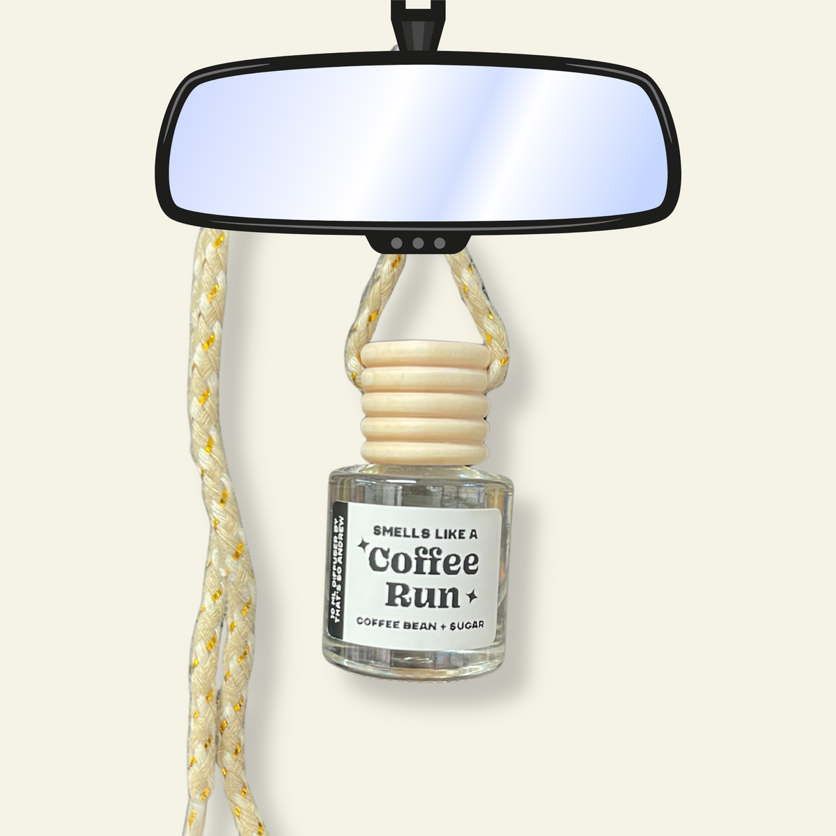 Coffee Run Car Diffuser | Long Lasting, Toxin Free, Air Freshener
