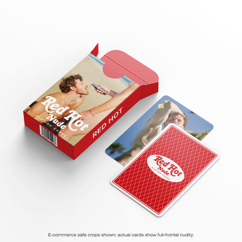 Red Hot Nude Playing Cards