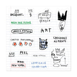 Basquiat's Notebooks - Sheet of 16 Kiss-Cut Stickers