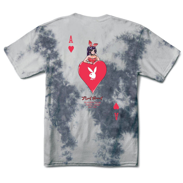 PLAYBOY Ace of Hearts T-Shirt Tie-Dye