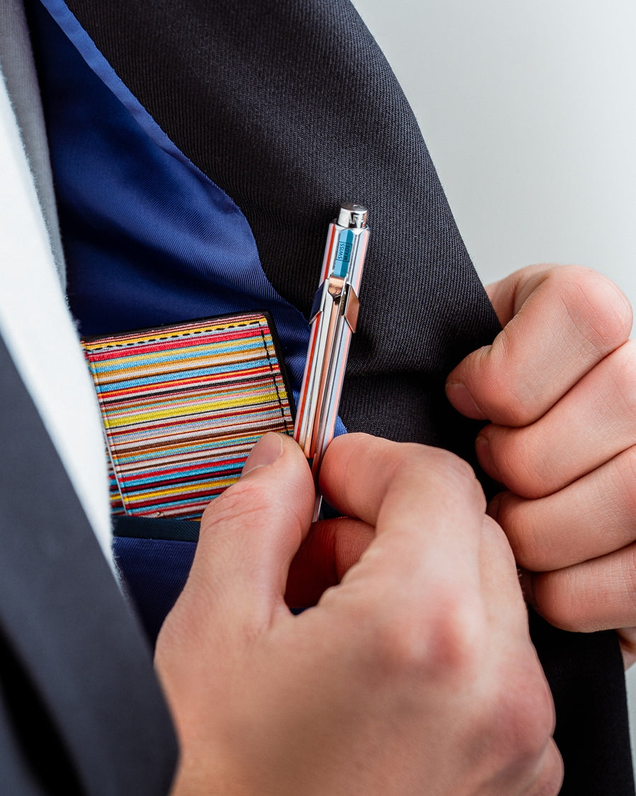 Paul Smith 849 Ballpoint Pen - Silver