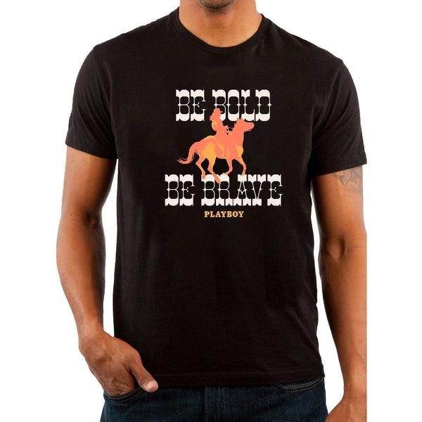 PLAYBOY Be Bold Western Tee.