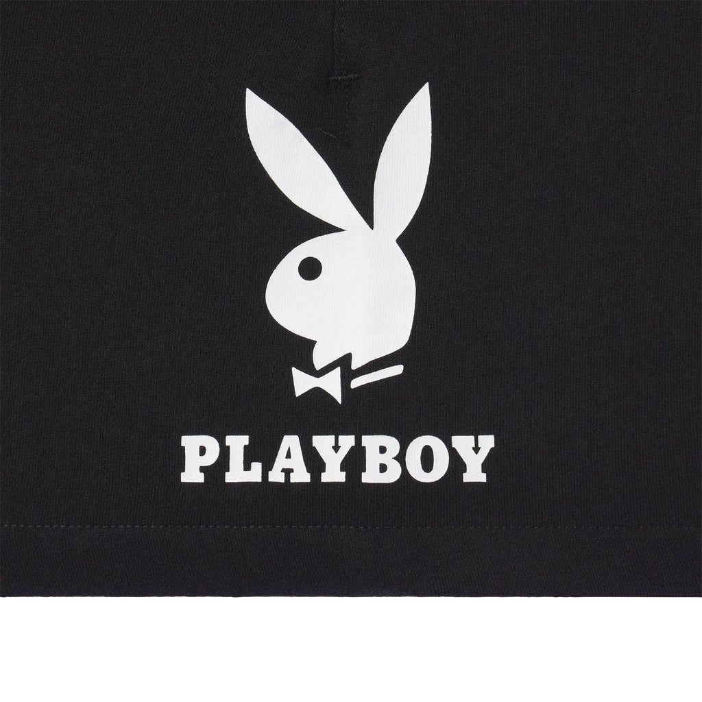 PLAYBOY Men's Double Bunny Sweat Shorts