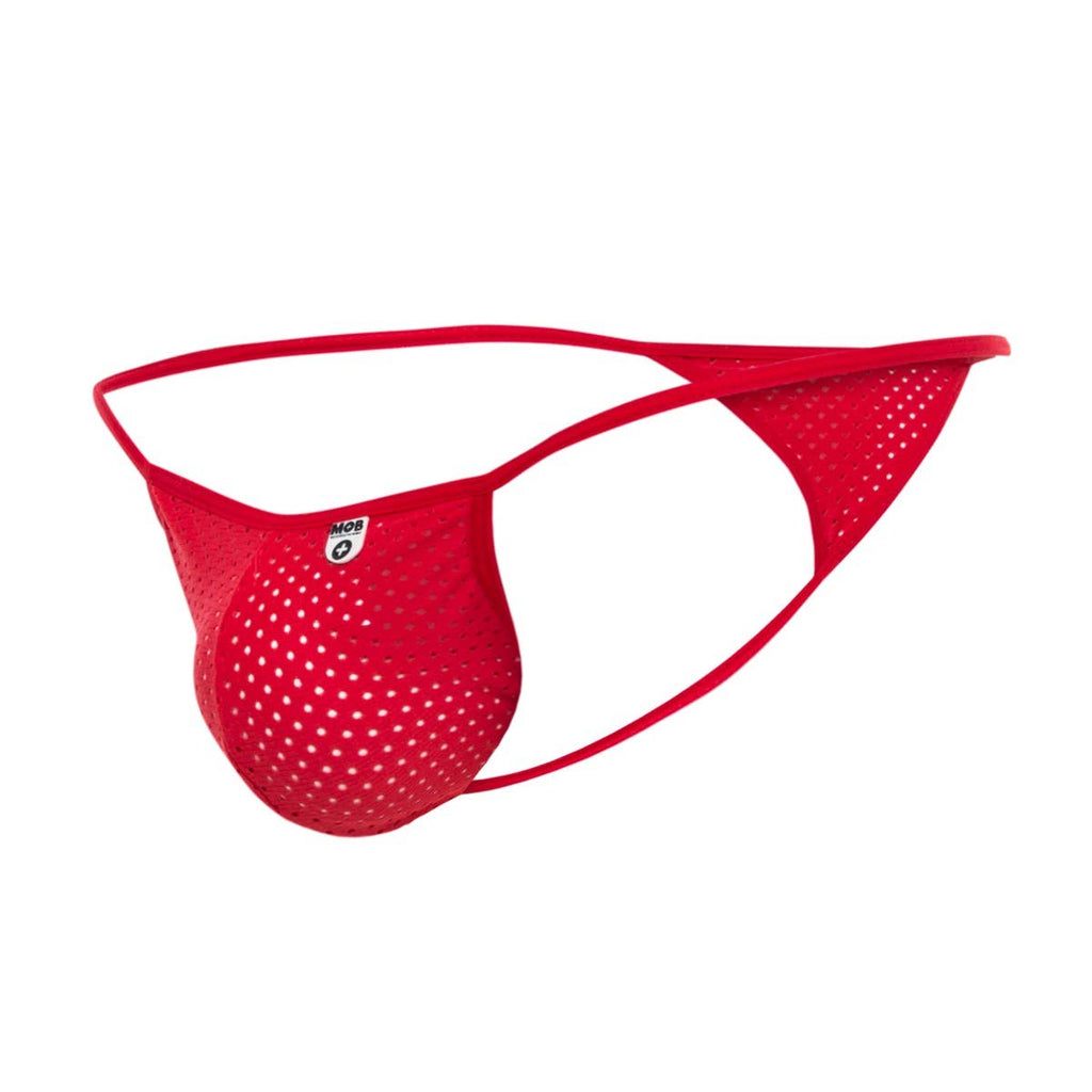 MOB Microfiber V-Thong - Red
