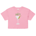 I Like It Dirty Martini Crop Top