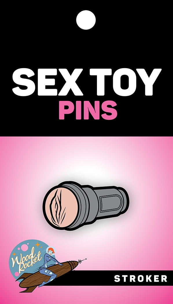 Stroker Enamel Pin