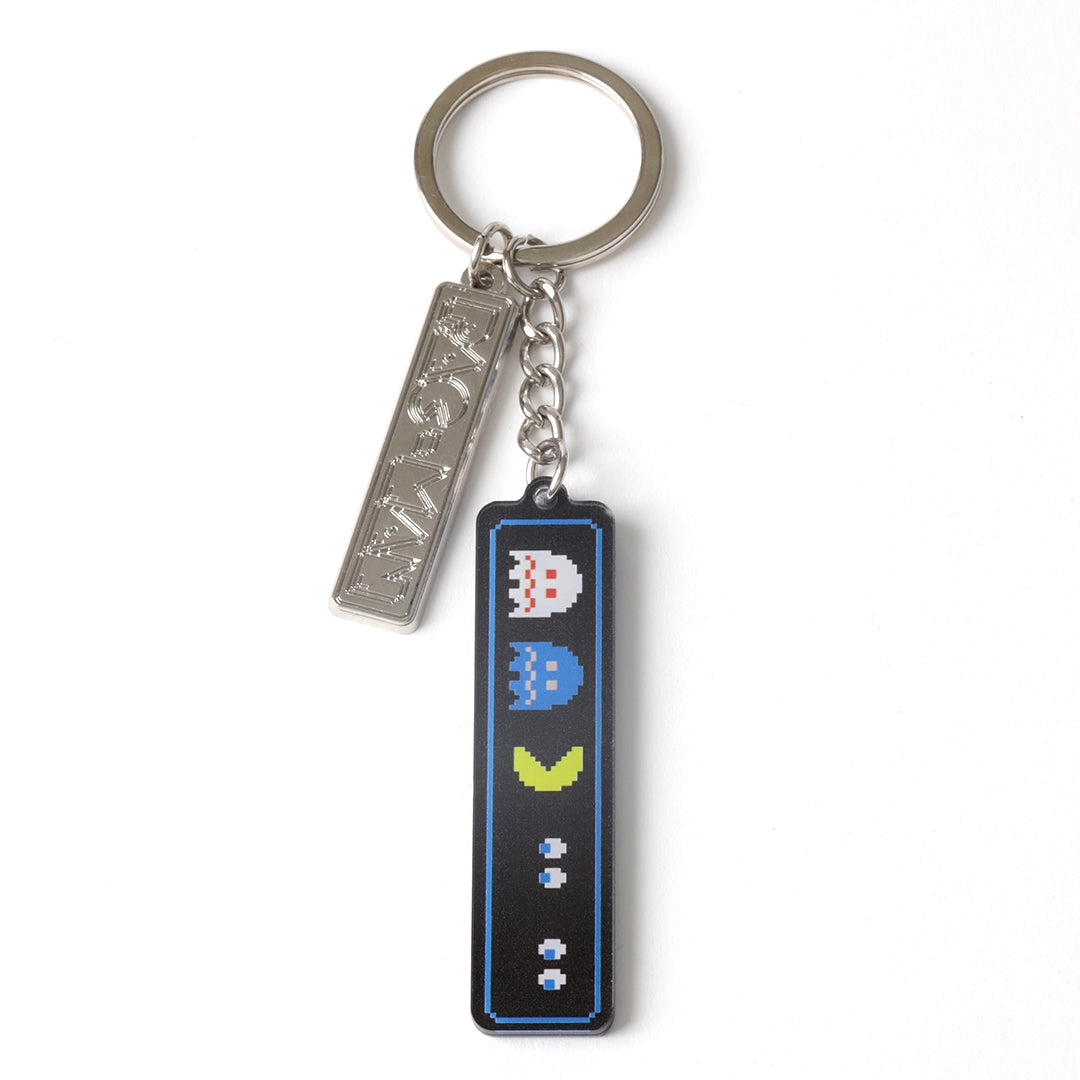 Pac-Man Acrylic Chase Keyring