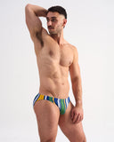 Teamm8 Cabana Bikini Swim Brief - Navy Mix