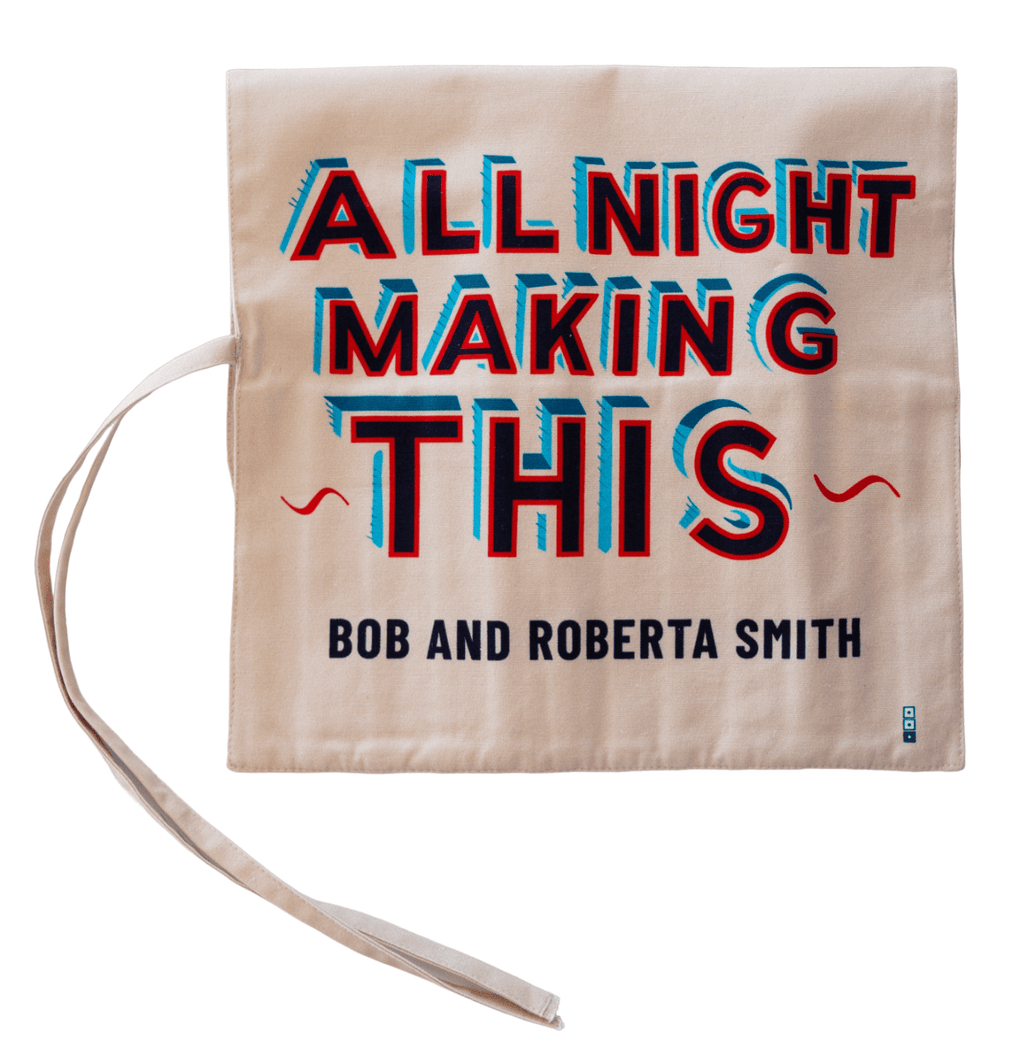 I Was Up All Night Making This Brush Roll by Bob and Roberta Smith x third drawer down
