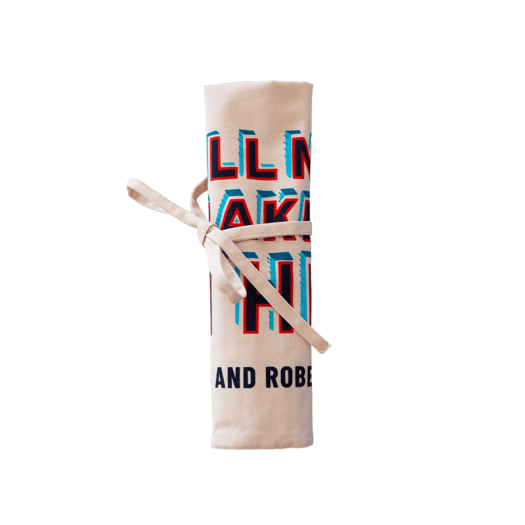 I Was Up All Night Making This Brush Roll by Bob and Roberta Smith x third drawer down