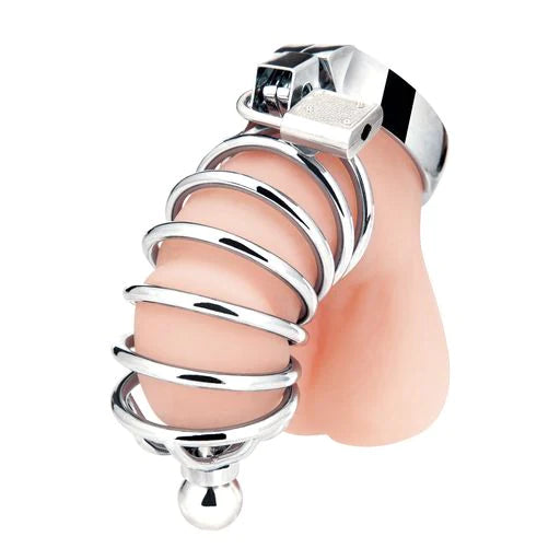 Urethral Play Cock Cage by Blue Line
