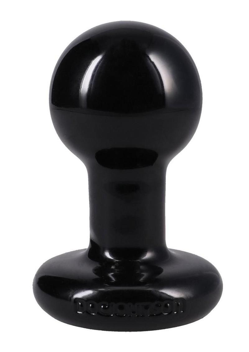 The Classic Round Butt Plug - Small - Black