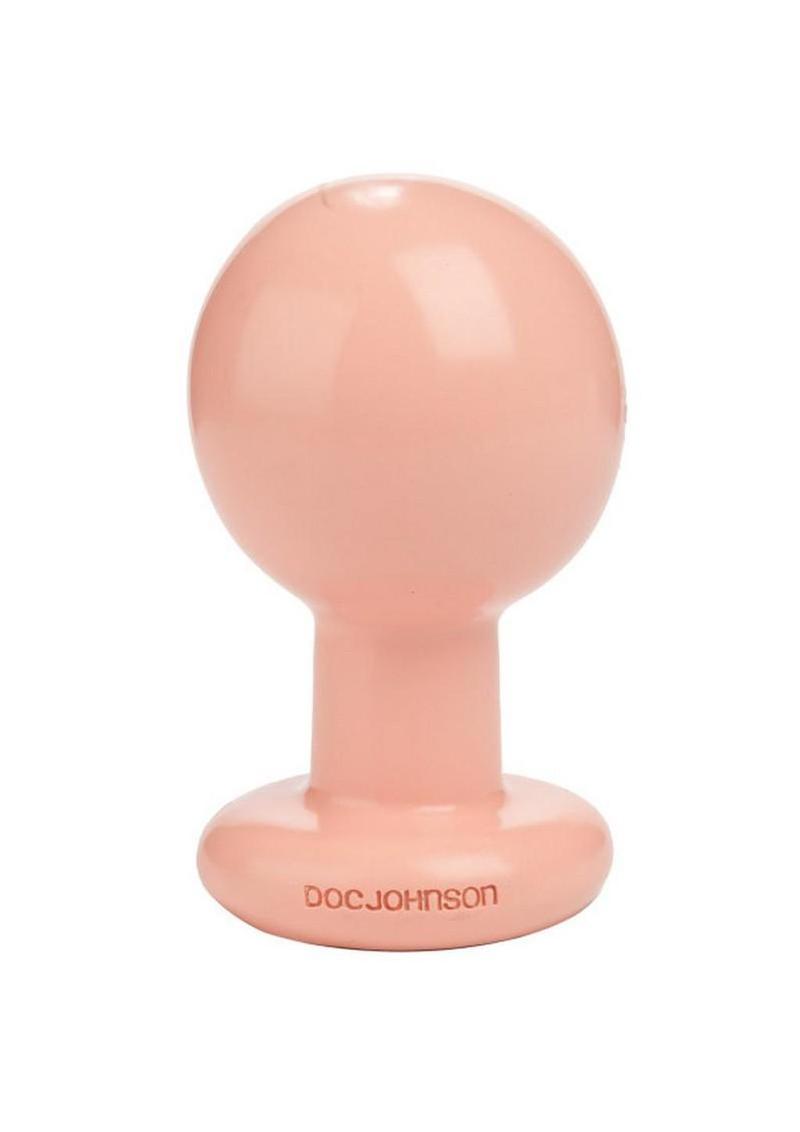 The Classic Round Butt Plug - Large - Vanilla