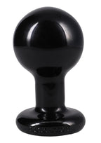 The Classic Round Butt Plug - Medium - Black
