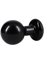 The Classic Round Butt Plug - Medium - Black
