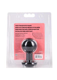 The Classic Round Butt Plug - Medium - Black