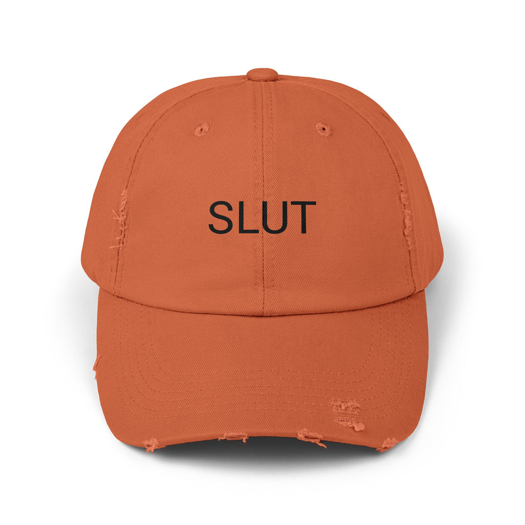 SLUT Distressed Cap in 6 colors
