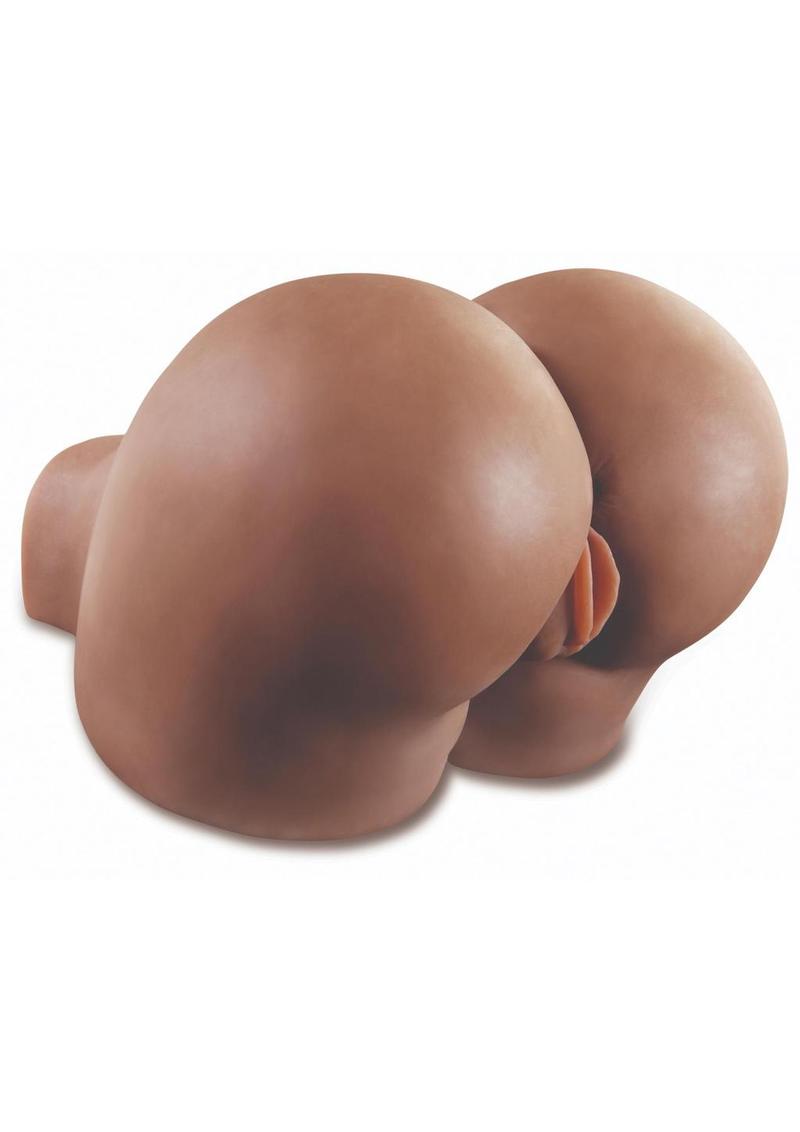 Pipedream Extreme Toyz Fuck My Big Black Ass! Mega Masturbator - Butt - Chocolate