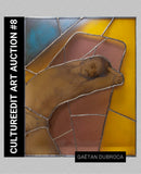 Gaëtan Dubroca, Asha on the carpet, 2023