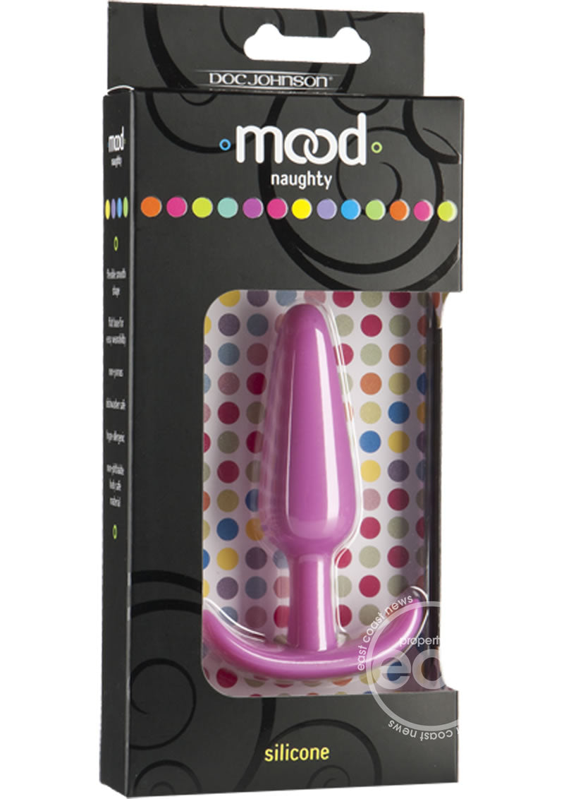 Mood Naughty 1 Silicone Anal Plug - Medium - Pink