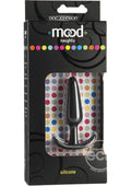 Mood Naughty 1 Silicone Anal Plug - Small - Black