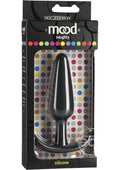 Mood Naughty 1 Silicone Anal Plug - Large - Black