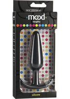 Mood Naughty 1 Silicone Anal Plug - Large - Black