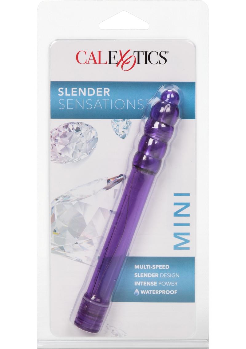 Hard Vibes Slender Sensations Vibrator - Purple