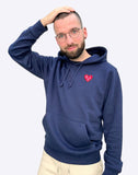 Ddl Heart Patch hoodie by Dicks Don't Lie