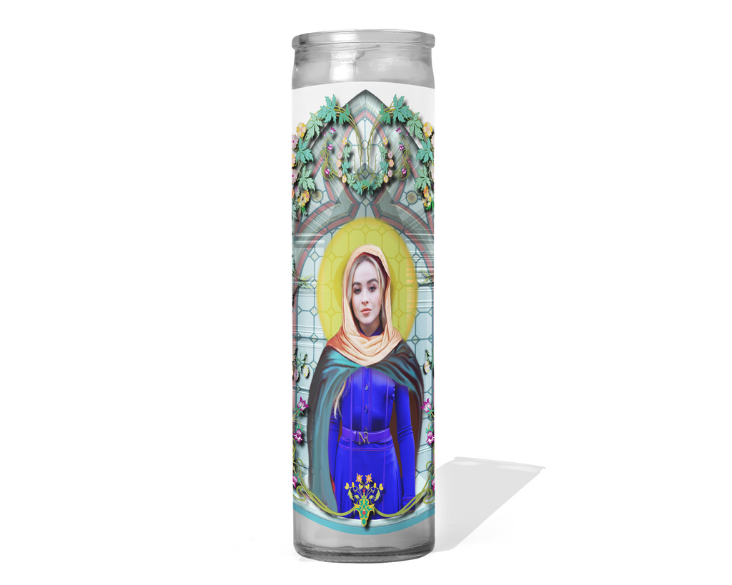 Sabrina Carpenter Celebrity Prayer Candle 