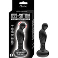 ASS-SATION REMOTE VIBRATING P-SPOT PLUG-BLACK