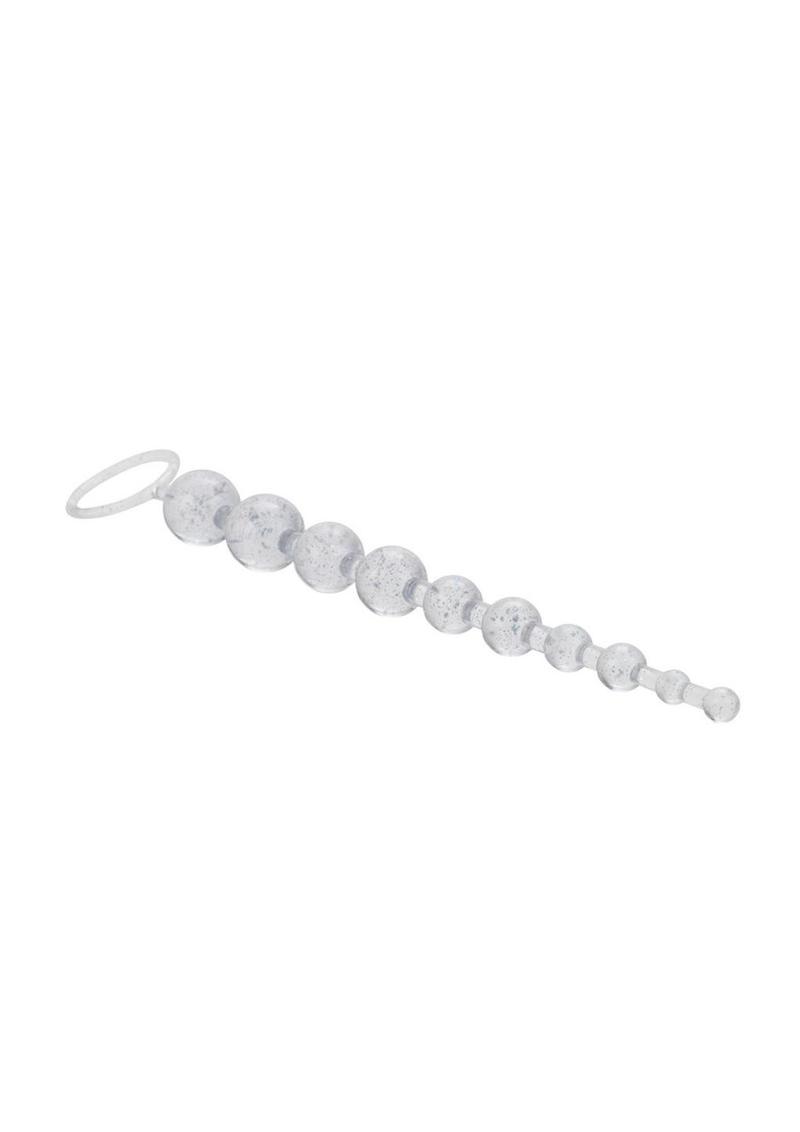 Platinum X 10 Anal Beads - Silver
