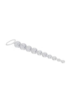 Platinum X 10 Anal Beads - Silver