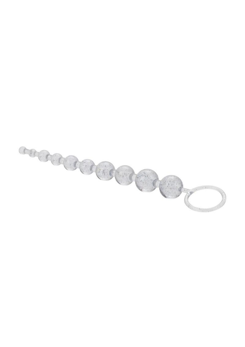 Platinum X 10 Anal Beads - Silver