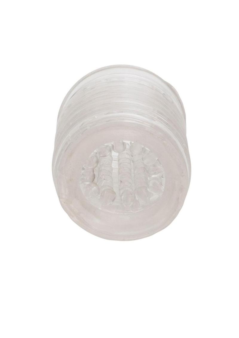 Dr. Joel Kaplan Reversible Masturbator - General Orifice - Clear