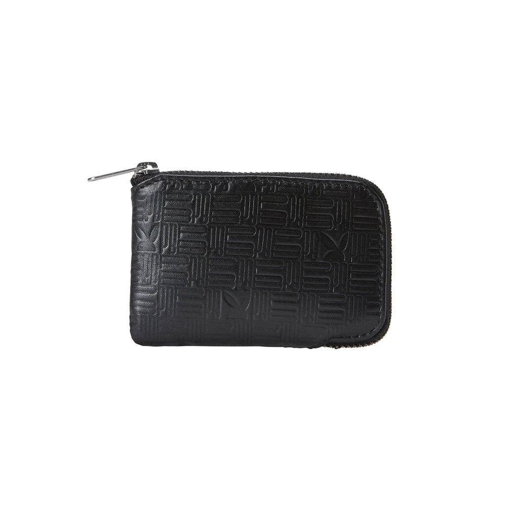 PLAYBOY Men's Embossed Zip Front Wallet